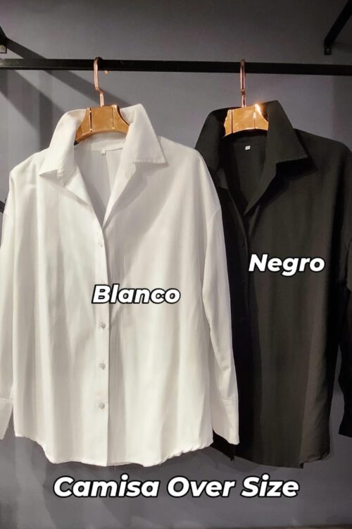 Pack de 3 Camisas Lisa Oversize