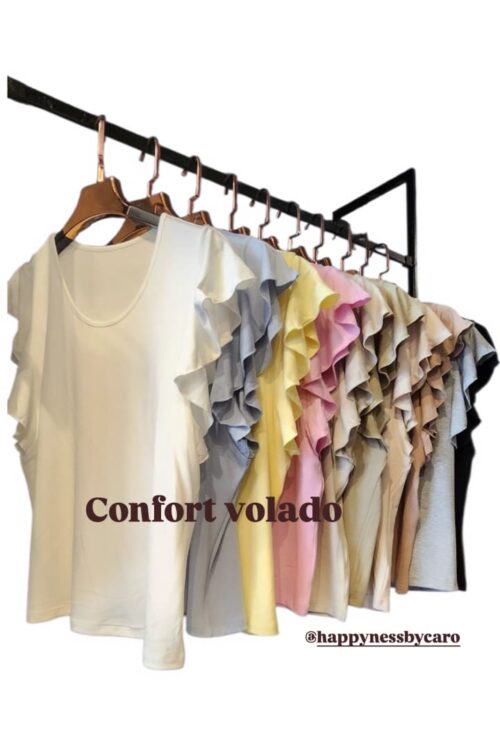 Blusa Confort c/volado