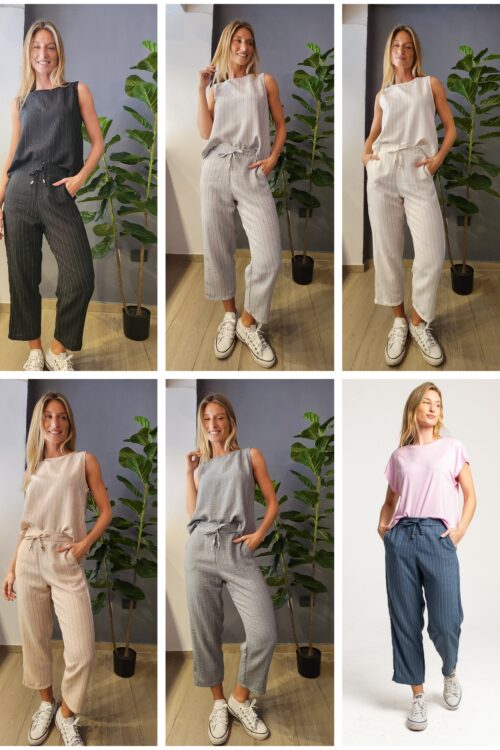 Pack 12 Piyama Lino Rayado