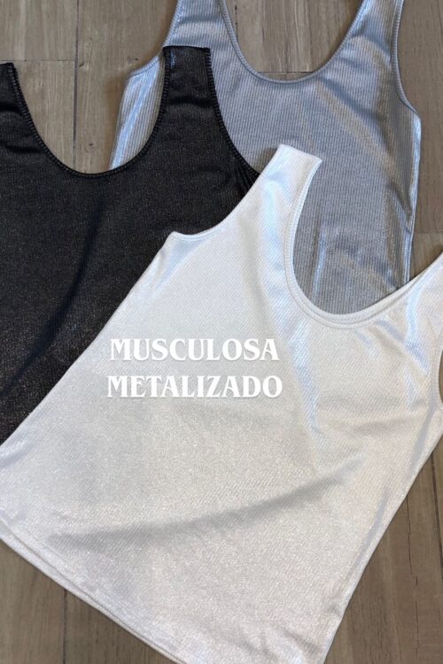Musculosa Metalizada