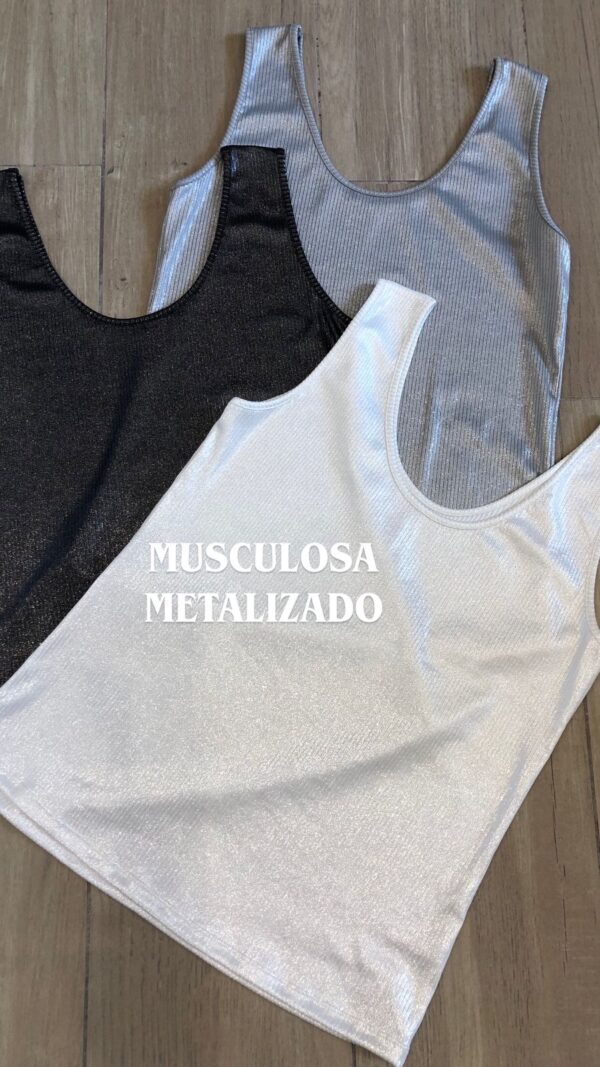 Musculosa Metalizada