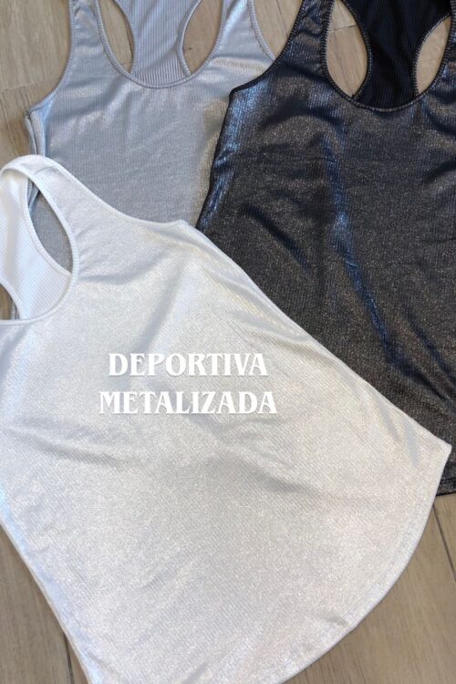 Musc Deportiva Metalizada