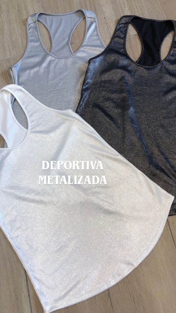 Musc Deportiva Metalizada