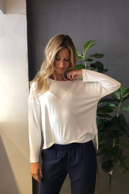 Confort Manga Irregular Larga