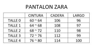 pantalon zara
